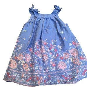 Baby Gap Blue and Floral Sundress